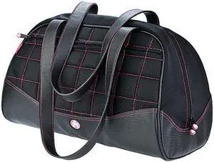 Sumo Travel Duffel - Black w/Pink Stitching - Small