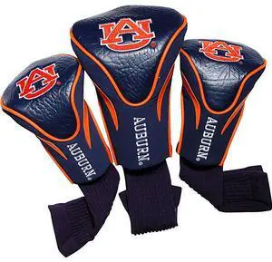 Team Golf 20594 Auburn University 3 Pack Contour Fit Headcover