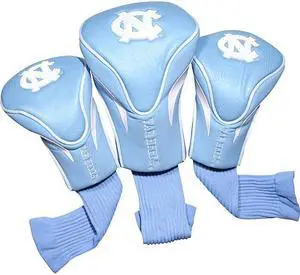 Team Golf 22594 North Carolina Tar Heels 3 Pack Contour Fit Headcover