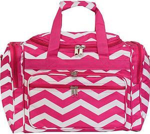 World Traveler Chevron 16in. Shoulder Duffle Bag