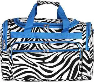 World Traveler Zebra 19in. Shoulder Duffle Bag