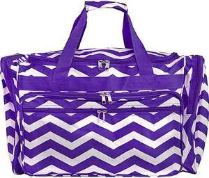 World Traveler Chevron 19in. Shoulder Duffle Bag