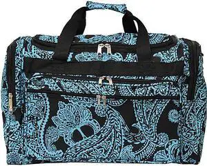 World Traveler Paisley 19in. Shoulder Duffle Bag