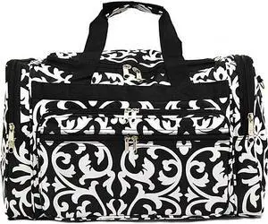 World Traveler Damask 22in. Travel Duffle Bag
