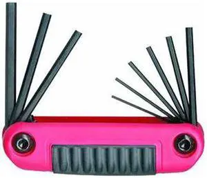 EKLIND 25912 9 Piece SAE Fold-Up Hex Key Set, 25912
