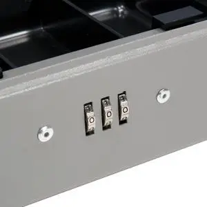 6 Inch Gray Combination Lock Box 6 Inch Gray Combination Lock Box