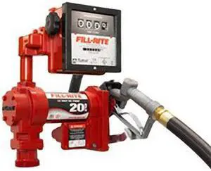 Fill-Rite FR4211GL 76 LPM 12-Volt 1-Inch x 12-Foot Hose DC High Flow Pump