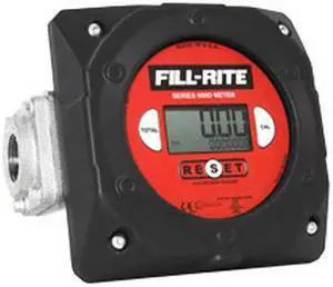 Meter,Digital,1-1/2 BSPT,23-151 LPM FILL-RITE 900CD1.5BSPT