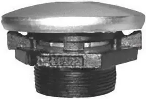 Vent Cap w/Base,2 In NPT Inlet,4 In L FILL-RITE FRTCB