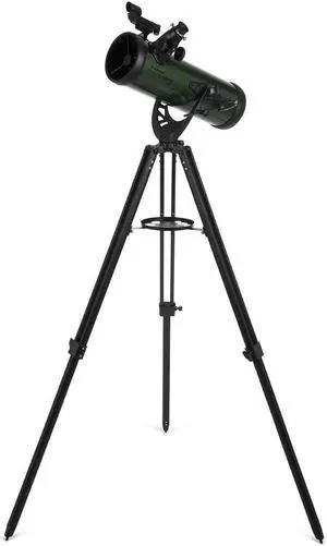 Celestron 22103 114AZ 269x Green StarPointer ExploraScope Refractor Telescope
