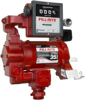 AC Pump with Auto Nozzle,Diesel,3/4 FILL-RITE FR310VB