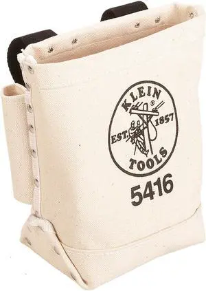 Klein Tools 409-5416 Bolt and Bull Pin Bag with Canvas Loop Connect
