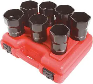 Sunex 2847 7-Piece 1/2 in. Drive Wheel Bearing Lock Nut Set