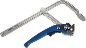 WILTON 86820 12 in Bar Clamp, Aluminum Handle and 5 1/2 in Throat Depth
