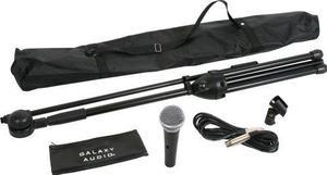 Galaxy Audio Complete Microphone & Stand Kit, with on/off Switch