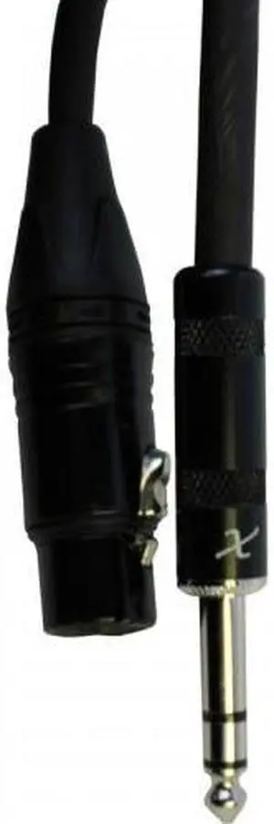 ProX 1/4" TRS to XLR Female Cable, 5' ProX 1/4" TRS to XLR Female Cable, 5'