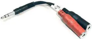 Hosa Y-Stereo 1/4'' M-2 Mono F
