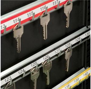 Barska Key Cabinet, Wall Mount, 200 Keys Matte  Steel AX11824