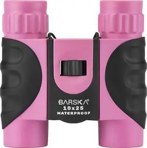10x25 Waterproof Pink Binocular