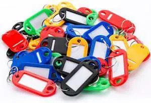 50 Assorted Key Tags 50 Assorted Key Tags