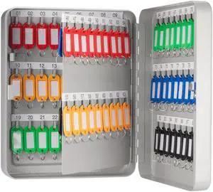 BARSKA OPTICS CB13234 BARSKA OPTICS CB13234 90 Key Lock Box Grey