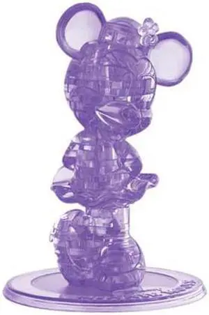 3D Crystal Puzzle - Disney Minnie Mouse, 2nd Edition: 42 Pcs