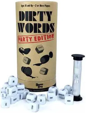 Dirty Words Adult Dice Word Game | Party Edition