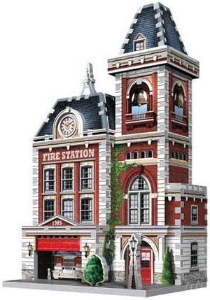 Urbania Collection - Fire Station 3D Puzzle: 285 Pcs