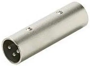 Steren 251-320 Male XLR Plug to Male XLR Plug Adapter