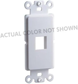Cooper Wiring Devices 5521-5EBK Decora-Style Mounting Strap with 1 Port - Black Cooper Wiring Devices 5521-5EBK Decora-Style Mounting Strap with 1 Port - Black