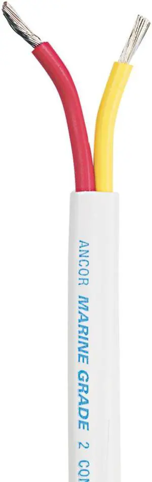Ancor Safety Duplex Cable-16/2-100' - 124710