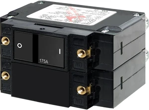 Blue Sea C-Series Flat Circuit Breaker, Single and Double Pole-200 Amp - 7476 Blue Sea C-Series Flat Circuit Breaker, Single and Double Pole-200 Amp - 7476