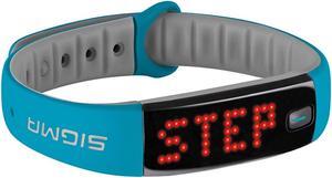 Sigma Activo Fitness Wrist Band Watch (Blue/Grey)