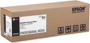 Epson - S045242 - Epson Signature Worthy Inkjet Canvas - 17 x 40 ft - 420 g/m Grammage - Soft Gloss - 1 Roll - Bright