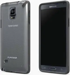 PureGear Slim Shell Clear/Black Case for Samsung Galaxy Note 4 60856PG
