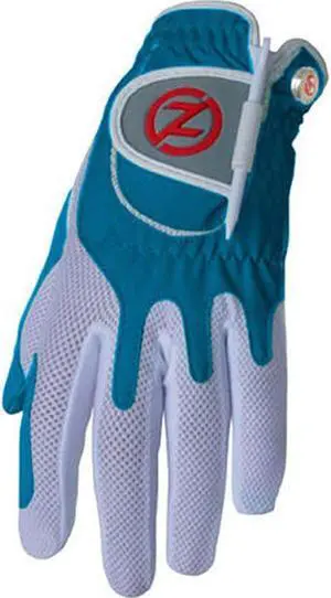 Zero Friction Performance Womens Golf Glove LH (Blue)
