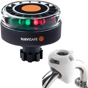 Navisafe Navilight Tricolor Kit With Rail Mount White