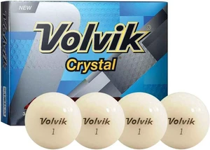 Volvik Crystal 3 Pc Golf Balls (White) - 9732 Volvik Crystal 3 Pc Golf Balls (White) - 9732