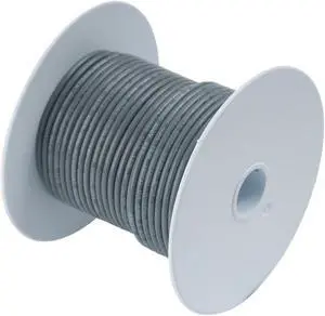 Ancor Grey 16 AWG Tinned Copper Wire - 25'