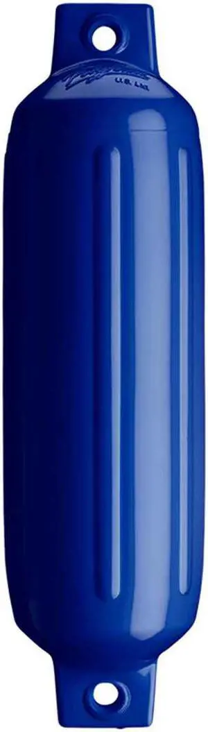 Polyform G-2 Twin Eye Fender 4.5" x 15.5" - Cobalt Blue