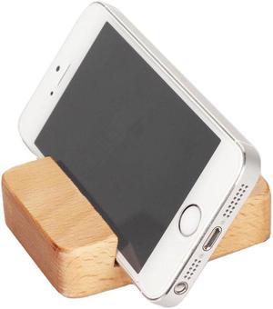 Beech Wood Phone Stand Holder For iPhone 6 6s 7 Plus Mobile Phone Stand Universal Wooden Stand Holder For iPhone 6s