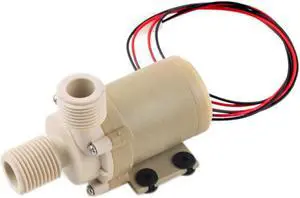 New Solar DC 12V 3M Hot Water Circulation Pump Brushless Motor Water Pump