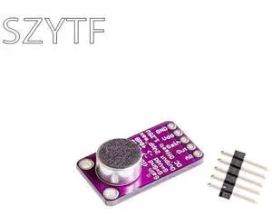 MAX9814 Microphone AGC Amplifier Board Module Auto Gain Control for Arduino Programmable Attack and Release Ratio Low THD