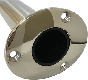 TIGRESS ECONOMY SS GUNNEL MOUNT ROD HOLDER - 15 DEGREE TIGRESS ECONOMY SS GUNNEL MOUNT ROD HOLDER - 15 DEGREE