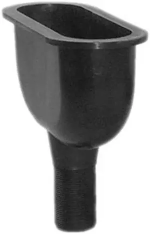 ORION CS6-9x3x4 Laboratory Cup Sink 9 in x 3 in, 1, Above or Below, Polyethylene