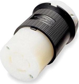 HUBBELL WIRING DEVICE-KELLEMS HBL2313 Locking Connector, L5-20R, 20 A, 125V AC,