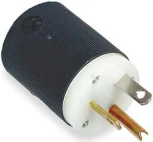 HUBBELL WIRING DEVICE-KELLEMS HBL5366C 3 Wire Industrial Straight Blade Plug