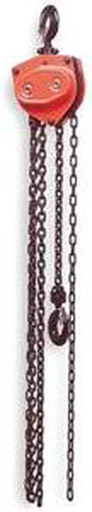 Hoist, Chain, 1/2T, 8Ft Lift