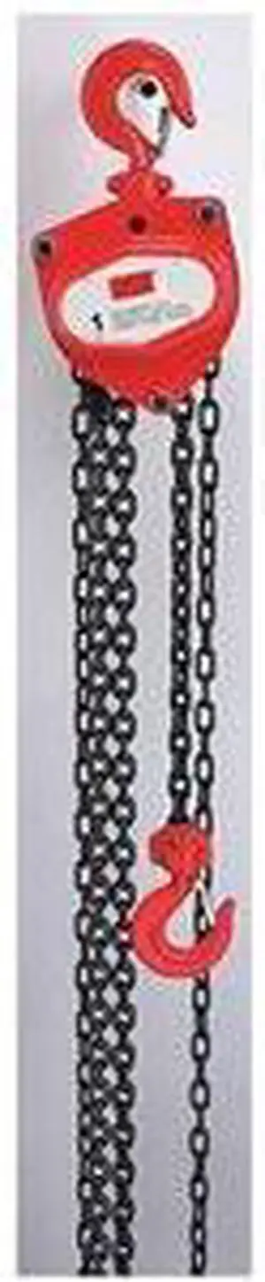 DAYTON 1VW51 Manual Chain Hoist,1000 lb.,Lift 10 ft.