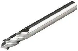 MICRO 100 DM-500-490X Carb End Mill,1/2 In,4FL,CC,AlTiN Coat